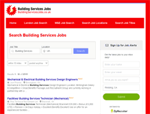Tablet Screenshot of buildingservicesjobs.co.uk